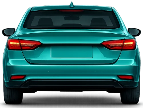 Car with QR sticker